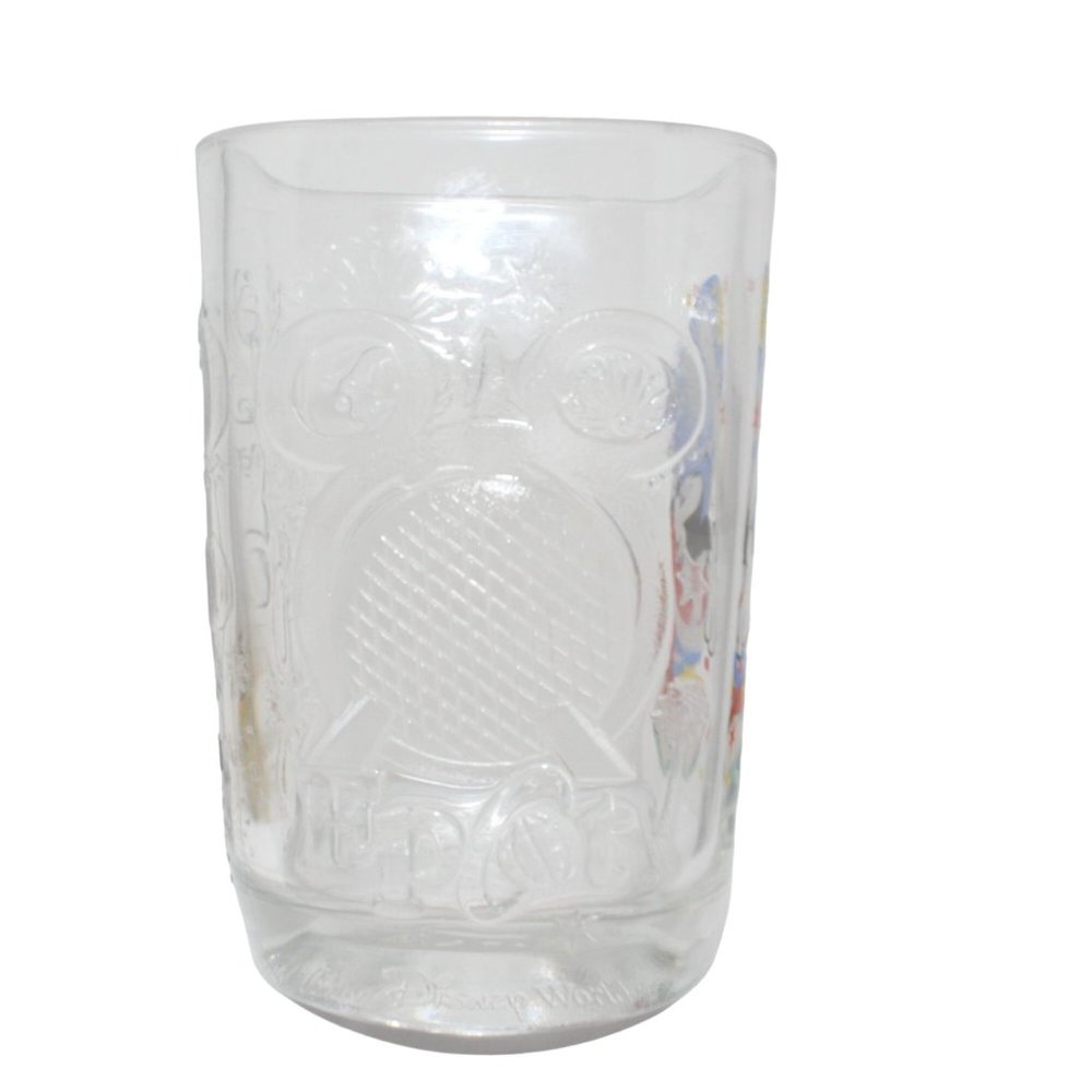 VTG McDonalds Disney World 2000 Millennium Celebration Glass Square Mickey Epcot - Picture 4 of 6